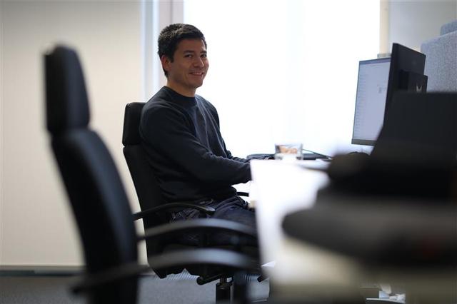 Modern office environment