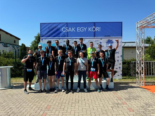 Professional working on laptop